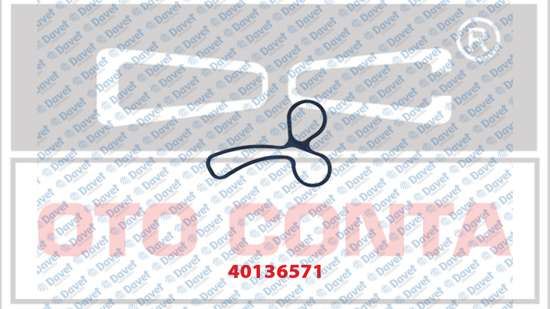 OTOCONTA 40136571 Motor Yag Sogutucu Conta Transit 2.4 Kaucuk Dofa-D2fa-D2fb-H9fa  ####
